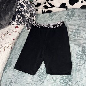 Hollister Black Biker Shorts
